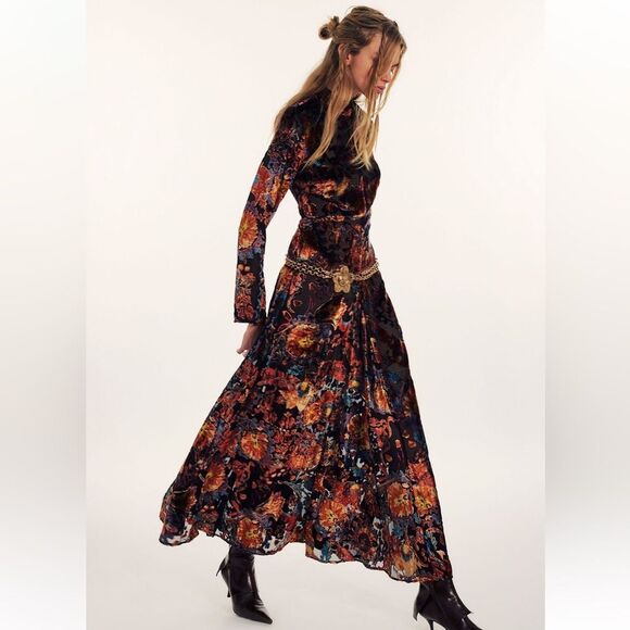 Free People Floral Maxi Dress - Multicolor - Picture 2 of 9